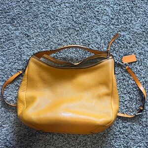 orange Coach Bleeker Sullivan Hobo bag